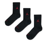 Jordan Kids Crew Unisexe - Chaussettes, Noir - Taille 34 - 38 - Coton Black 34 - 38