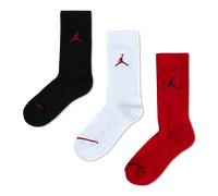 Jordan Kids Crew Unisexe Chaussettes - Rouge - Taille: 34 - 38 - Coton - Foot Locker Red 34 - 38