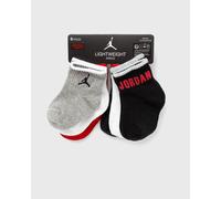 Jordan Chaussettes gris / rouge / noir / blanc, Taille 18,5-23,5