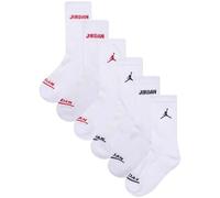 Nike Jordan Chaussettes Legend Crew – Lot de 6 blanches Taille 7-9