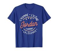 Jordan l'homme L'Icône La Légende T-Shirt, Homme, Bleu Royal, L