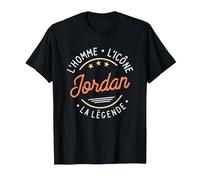 Jordan l'homme L'Icône La Légende T-Shirt, Homme, Noir, M