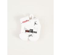 Jordan Lot de 6 chevilles Legend pour bébé garçon (bébé/tout-petit/petits enfants/grands enfants), BLANC, 10