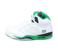 Jordan - Lucky Green Retro Baskets - Femme - Sport - Blanc - Taille: 36 1/2 EU
