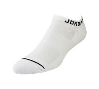 Jordan No Show 3 Pack Unisexe - Chaussettes, Blanc - Taille 35 - 38 - Coton White 35 - 38