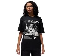 T-shirt à motif oversize Jordan pour femme Noir XL (FR 50-52)
