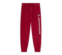 Jordan Pantalon 'ESS FLC' rouge / blanc, Taille 158-170