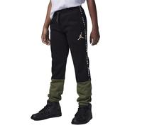 Jordan Pantalon Garçon Flight Sideline Noir Code 95C843-023, Noir/Vert, 10-12 Ans