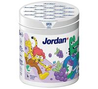 Jordan ® - Recharge de dentifrice junior 6-12 ans | Saveur fruitée douce | Recharge pour distributeur à pompe | Fluorure 1450 ppm | 98 % d'ingrédients naturels | 0 % SLS | Protection des caries | 150