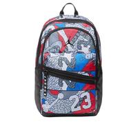 Jordan Sac à dos Jam Air Patrol Gris Code MA0924-E69, Gris/Rouge/Bleu/Noir, Taille Unique