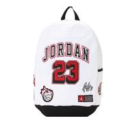 Jordan Sac à dos 'JAN' rouge / noir / blanc, Taille One Size