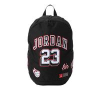 Jordan Sac à dos 'JAN' rouge / noir / blanc, Taille One Size