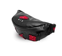 Jordan Sac banane Borough Varsity, One Size, Noir, MA9064, Noir/Rrsso, Taglia Unica, Casual