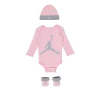 Jordan Set 'JUMPMAN' gris / rose, Taille 68-80