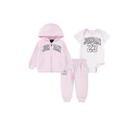 Jordan Set rose / noir / blanc, Taille 80