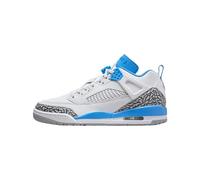 Jordan Spizike Low Chaussures pour homme (FQ1759-141, blanc/gris loup/anthracite/bleu universitaire), Blanc/gris loup/anthracite/bleu université, 46 EU