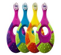 Jordan Step 1 Baby Toothbrush, 0-2 Years, Soft Bristles, BPA Free (/ Colors May Vary) by Jordan