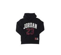 Jordan Sweat à capuche Garçon Hbr Noir Taille L (147-158 CM) Code 95C479-023, Noir / Rouge / Blanc, 12-13 ans
