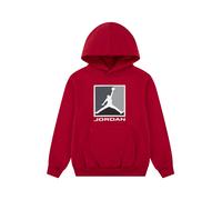 Jordan Sweat 'ESS' gris / rouge rubis / noir / blanc, Taille 158-170