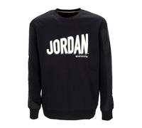 Jordan - SweaT-shirt molletonné à col rond avec motif - Homme - Sport - Noir - Taille: L