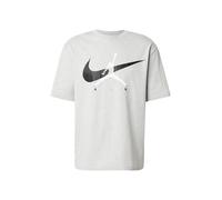 Jordan T-Shirt 'BRK JM' gris chiné / noir / blanc, Taille L