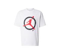 Jordan T-Shirt 'FLT CLB' rouge / noir / blanc, Taille L