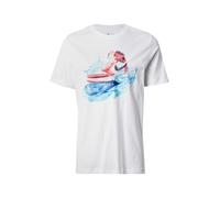 Jordan T-Shirt 'FLT ESS' indigo / bleu clair / rouge clair / blanc, Taille M