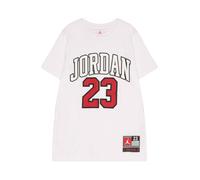 Jordan T-Shirt 'PRACTICE FLIGHT' gris / rouge / noir / blanc, Taille 158-170