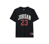 Jordan T-Shirt 'PRACTICE FLIGHT' rouge sang / noir / blanc, Taille 104-110