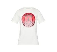 Jordan T-Shirt 'PSG' beige clair / rouge / noir, Taille XS