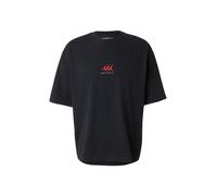 Jordan T-Shirt rouge vif / noir, Taille L