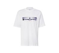 Jordan T-Shirt 'WINGS' gris / noir / blanc, Taille M