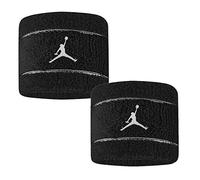 Jordan Terry Wristbands J1004300-941, Unisex Wristbands, Black, One Size EU