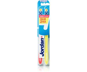 Jordan Total Clean Medium 2 pack brosse à dents 2 pcs