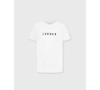 Nike Jordan T-shirt Wordmark Emb Crew Blanc Taille 14+ / EU 164+