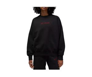 Jordan - Wordmark Fleece Crew - Femme - Sport - Noir - Taille: 38 FR