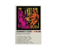 Jordana & TV Girl Summer's OverArt Impression sur toile de peintures à l'huile Reproduction moderne Impression sur toile Art abstrait Paysage Images imprimées sur toile Décoration murale pour la