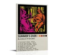 Jordana & TV Girl Summer's OverArt Impression sur toile de peintures à l'huile Reproduction moderne Impression sur toile Art abstrait Paysage Images imprimées sur toile Décoration murale pour la