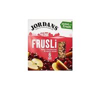 Jordans Barres de myrtille et pomme de céréales Frusli (6 x 30g) (Lot de 2)