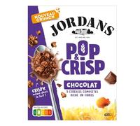 JORDANS - Céréales Croquantes au Chocolat, Petit-Déjeuner Gourmand et Léger (Boîte 400g) - Le Lot De 3