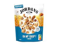 JORDANS - Céréales Croquantes Aux Noix, Saveur Intense, Texture Supplémentaire, 400g - Lot De 3