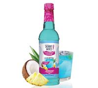 Jordan's Skinny Mixes Sirop sans sucre, saveur sirène, saveur de fruits, rehausseur d'eau, mélange de boissons pour thé glacé, limonade et plus encore, saveur sans calories, compatible avec le régime