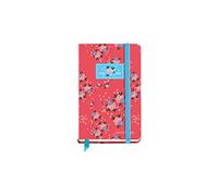 Jordi Lavanda Flowery Miquel Rius Agenda avec fermeture en caoutchouc élastique et dos cousu 117 x 182 mm (français non garanti)