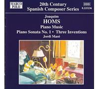 Jordi Maso - Homs: Piano Sonata No. 1 / Remembrances / Three Envocations