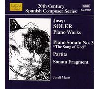 Jordi Maso – Soler, J.: Piano Sonata No. 3 / Partita
