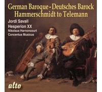 Jordi Savall - German Baroque: From Hammerschmidt To Telemann [Cd]
