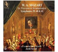 Jordi Savall - Mozart: Symphonies No.39, 40 & 41 [Super-Audio Cd]