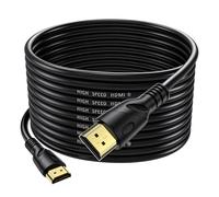 Jorenca 4K câble HDMI 10m(HDMI 2.0,18gbps) ultra rapide plaqué connecteur,retour Audio Ethernet,vidéo 4k@60hz Fullhd1080p 3D compatible HDTV,Blu-Ray,PC,Xbox,ordinateur portable, PS3/4/5/9,etc