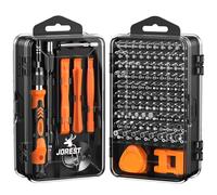 JOREST 117 en 1 Kit de Tournevis de Précision, Kit d'outils Mini,Magnétique Outils de Réparation avec Torx Triangle Bits etc,Pour iPhone, Switch, PS4, PS5, Lunettes, Montres, PC, Macbook, Laptop