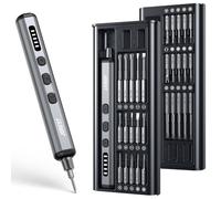 JOREST Mini Tournevis de Precision électrique, 38 in 1 Kit Tournevis Dynamométrique, bricolage outillage, MagnéTique Bits, Repair Tool For iPhones, MacBooks, PS4/5, Xbox, Switch, Lunettes, Montre, Toy